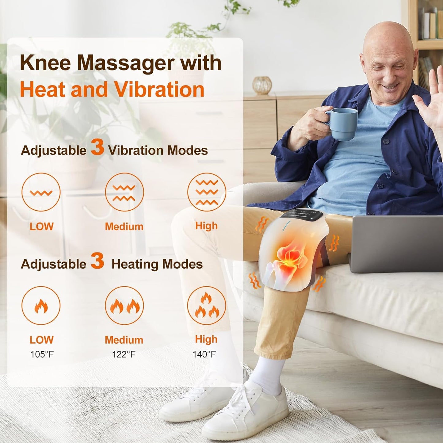 Rechargable Knee Massager