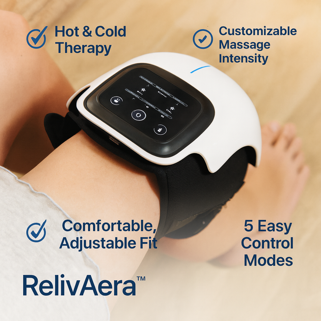 RelivAera™ Knee Massager Pain Relief